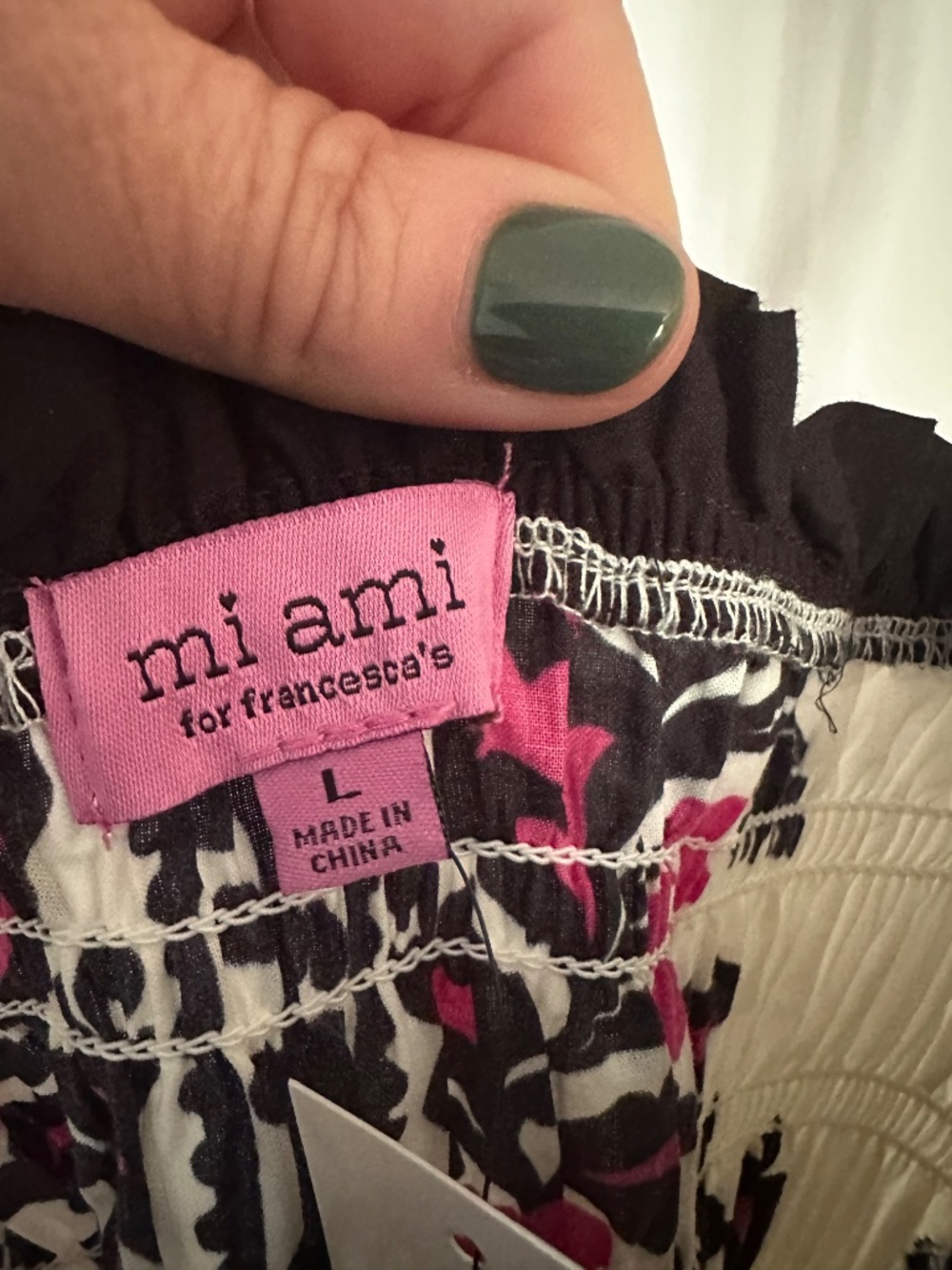 Mi Ami for Francesca’s Statement Print Dress - Picture 3 of 3